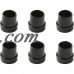 Universal Replacement Rubber Cap Tips for Mini Trampoline Legs,Setof6   554285014